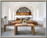 Raumansicht mit Orgel von 1953