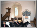 BS Kleinhüningen, Chororgel, (temporäre Aufstellung)