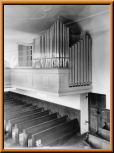 Standort der Orgel 1946 (Nordempore)