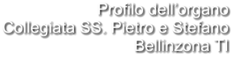 Profilo dell’organo Collegiata SS. Pietro e Stefano Bellinzona TI
