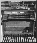 alter Spieltisch von 1916, der an der neuen Orgel nicht mehr weiter verwendet wurde.